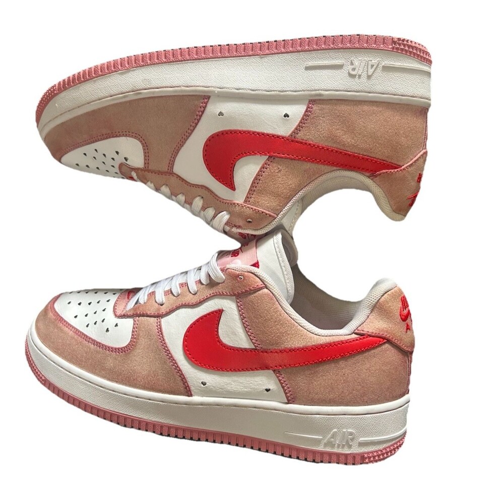 Nike Air Force 1 Low 07 QS Valentine's Day Love Letter DD3384 600 Mens Size 11
